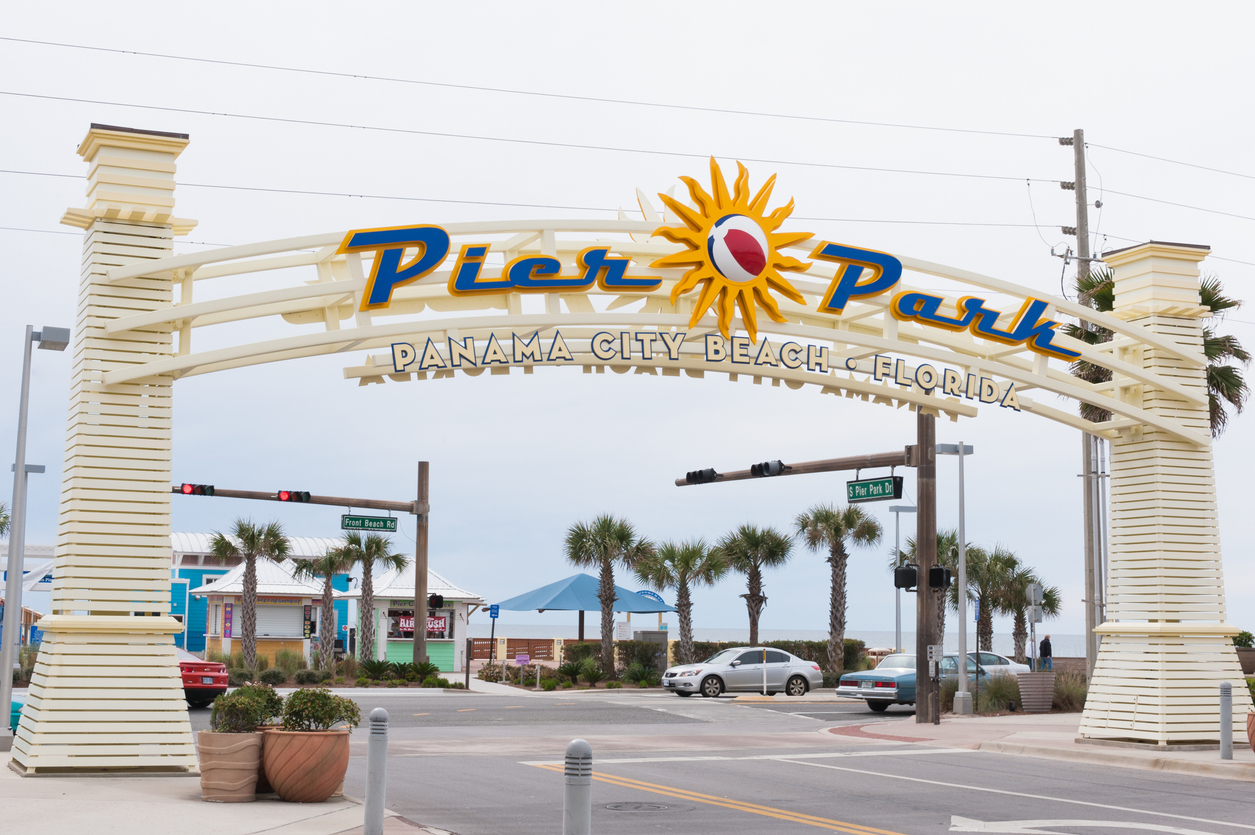 Pier Park sign